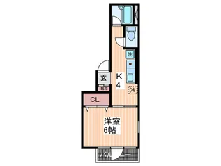 広島県広島市西区三篠町3【マンション】の間取り