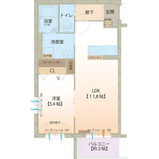 ハートフル ブリーゼ【2階】の間取り