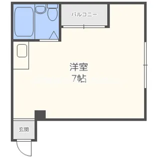 ヴィラ御崎【5階】の間取り