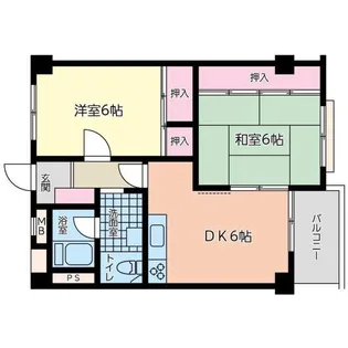 永田町マンション【3階】の間取り