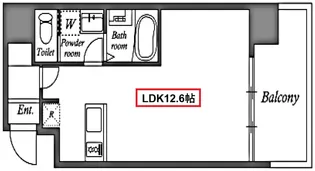 オルフェアXV番館【5階】の間取り