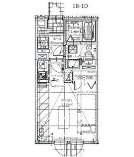 十五番館【1階】の間取り