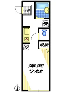 フォレスト【2階】の間取り