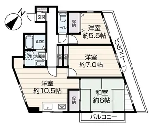 PRIMO【4階】の間取り