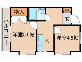 しらゆり館【2階】の間取り