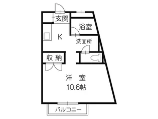 グリーンCF【1階】の間取り