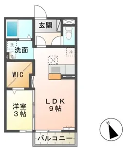 楽園【2階】の間取り