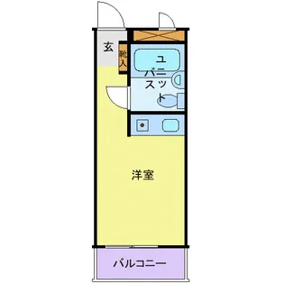 メゾン余丁町【3階】の間取り