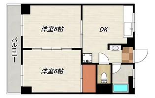 鹿児島県鹿児島市紫原7【マンション】の間取り