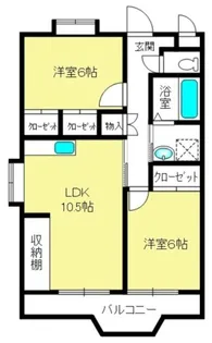 ロイヤルヒル守山【4階】の間取り