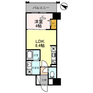 幸court tsukamoto【2階】の間取り