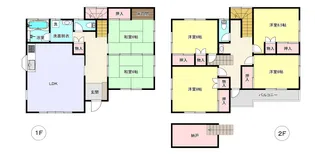 群馬県高崎市飯塚町【一戸建】の間取り