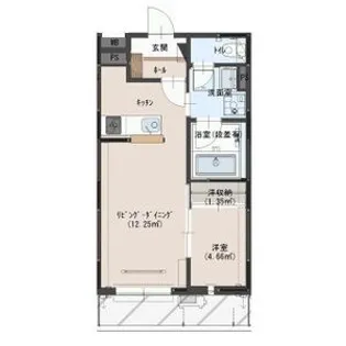 MIKASAレジデンス【2階】の間取り