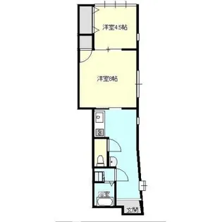 サンマリノユタカ【2階】の間取り
