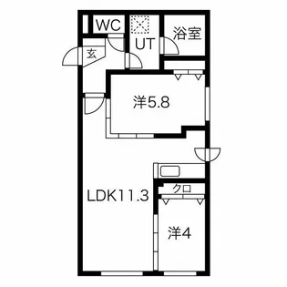 Balboni表参道【3階】の間取り