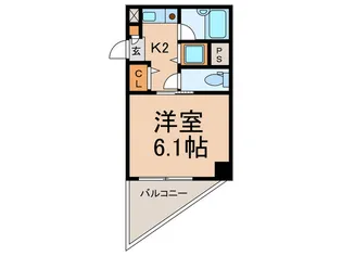 クリスタル代々木公園【3階】の間取り