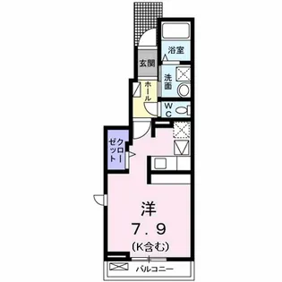 フェアリー ハウス【1階】の間取り