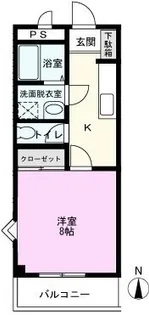 ドエルせんげん台【1階】の間取り