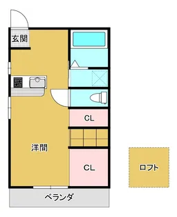 Bloom大工【1階】の間取り
