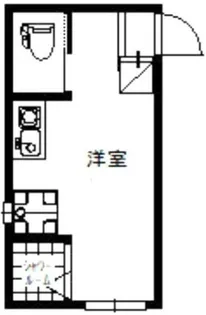 サークルハウス江古田弐番館【1階】の間取り