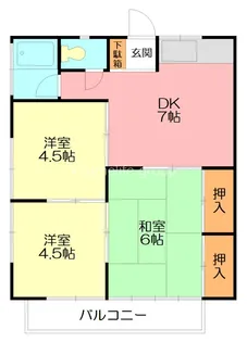 コーポハピネス【2階】の間取り