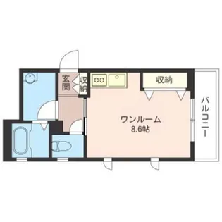 パークサイド・K【1階】の間取り