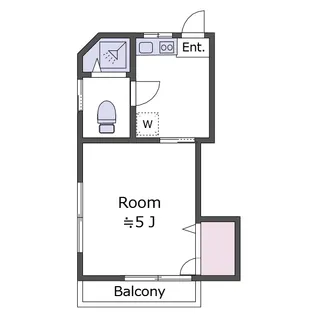 東が丘ハイツ【2階】の間取り