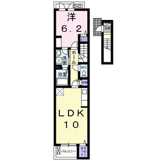 Maison・placido【2階】の間取り