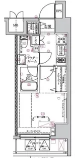 LUMEED横濱鶴見【4階】の間取り