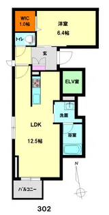 プロキシマ アルチェ【3階】の間取り