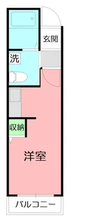 Live flat【3階】の間取り