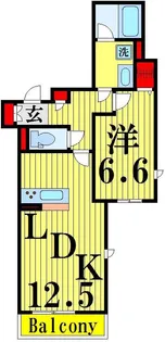 グレイスメゾン【2階】の間取り