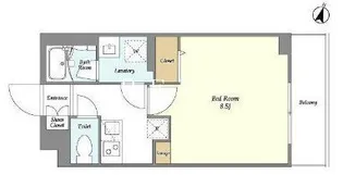 テラスミーレ文京弥生【3階】の間取り