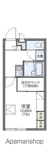 レオパレスボムール【1階】の間取り