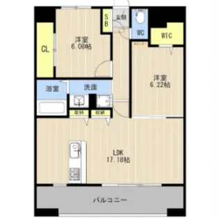 LIBTH菊陽III【2階】の間取り