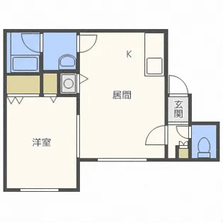 Blume【3階】の間取り