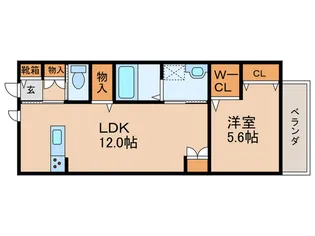 Lucia【3階】の間取り