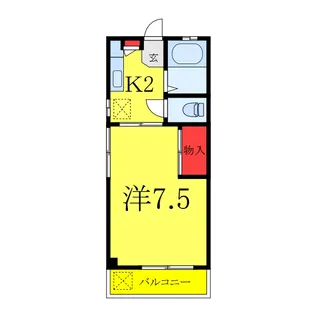 メゾン柏【2階】の間取り