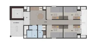 U Share Waseda WC1【6階】の間取り