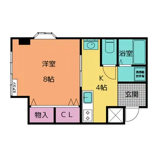 ラミエールNAKA【2階】の間取り