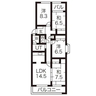 フレックス瀬戸【2階】の間取り