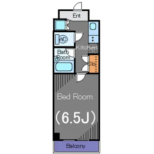 ルーブル都立大学II【1階】の間取り