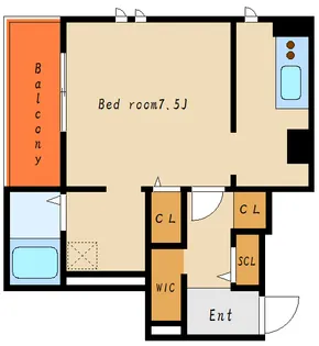 (仮称)西新町PJ【1階】の間取り