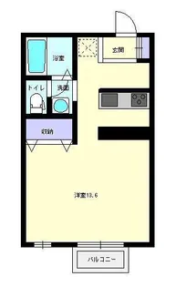 セジュールまきIII【1階】の間取り