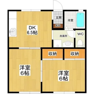 セジュールハセガワ【1階】の間取り