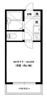 リーヴェルポート横浜上星川【1階】の間取り