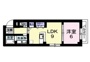 エスポワール古川【2階】の間取り
