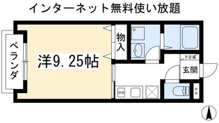 ベルリードみかげ【2階】の間取り