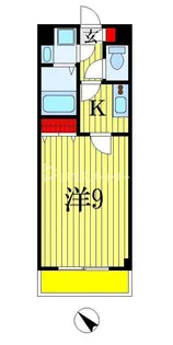 ヒルズ要町【2階】の間取り