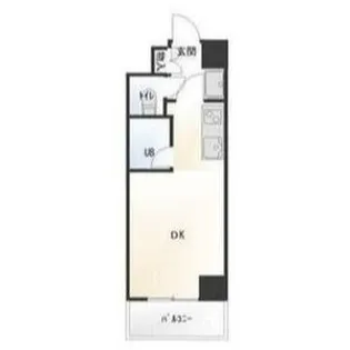 メープルリバービュー【4階】の間取り